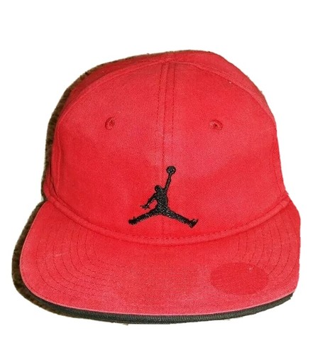 Air Jordan Boys Cap Red on Red JUMPMAN 