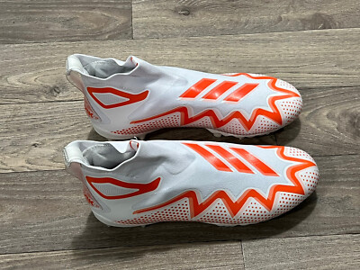 Adidas Freak Ultra Primeknit Laceless Orange Football Cleats