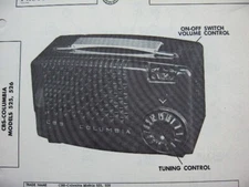 CBS COLUMBIA 525 & 526 RADIO PHOTOFACT