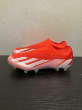 ADIDAS X CRAZYFAST ELITE L FG RED SOCCER CLEATS SIZE 7 MEN/8 WOMEN IG0611