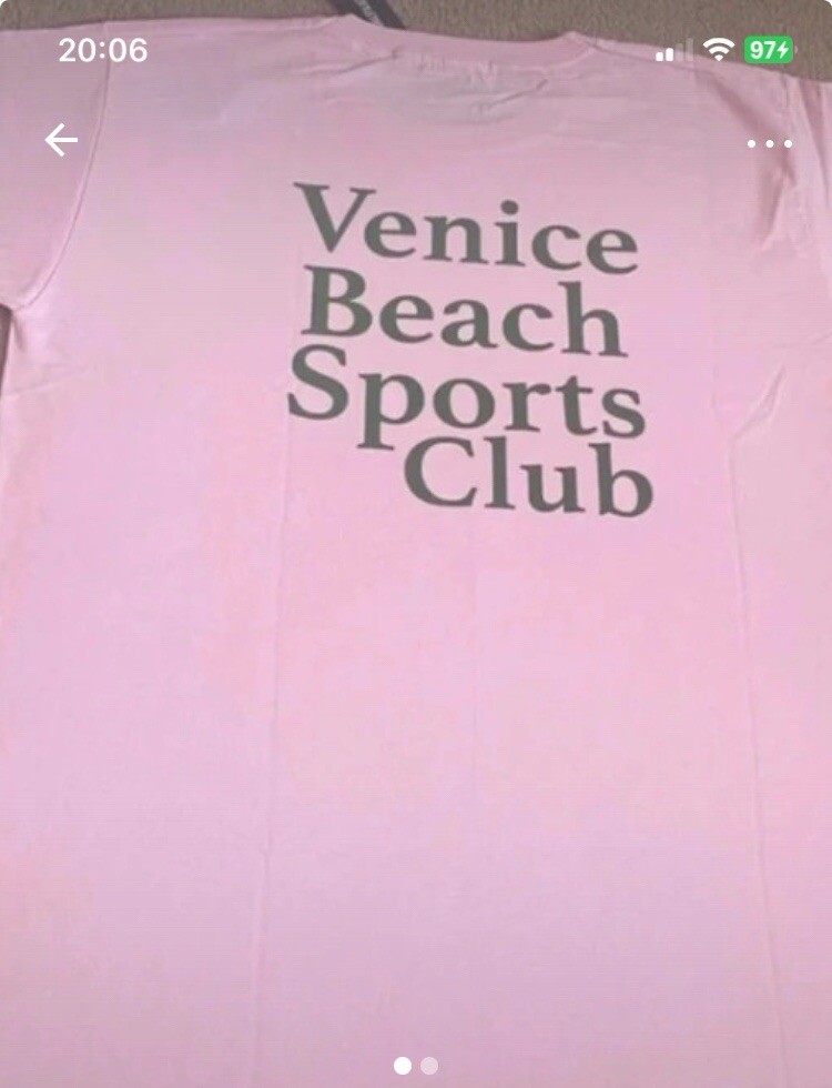 Brand New wi Tags PrettyLittleThing Baby Pink 'Venice Beach Sports