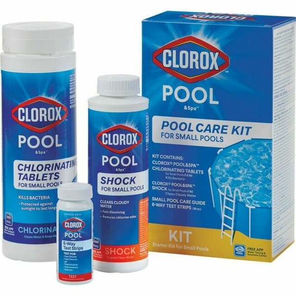 clorox 3 step pool care