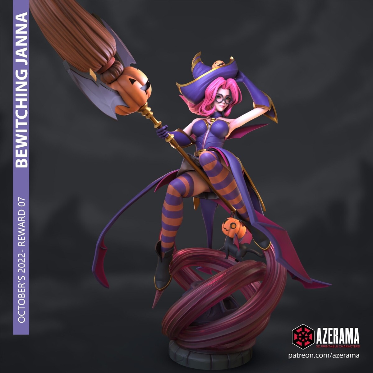 Janna - League of Legends resin scale model kit unpainted 3d print