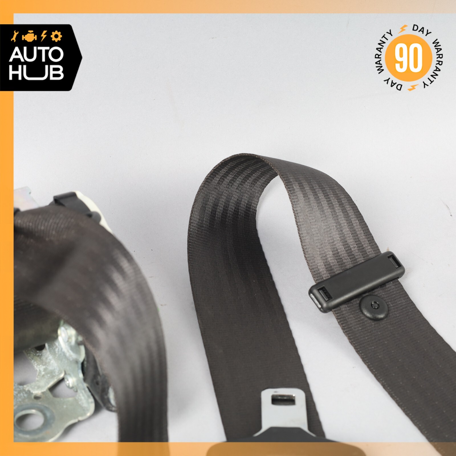 08-19 Maserati GranTurismo M145 Rear Left Driver Side Seat Belt Black OEM 61k