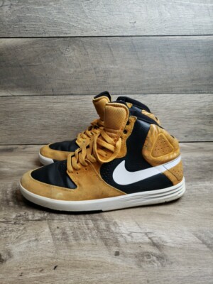 Nike Paul Rodriguez High Top Sneakers Size 13 Laser Orange 616355-810 