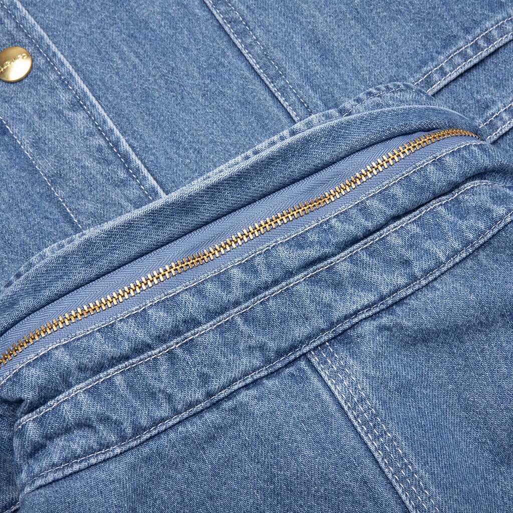 Carhartt WIP X Invincible Denim Chore Coat Max A242054 Blue Stone