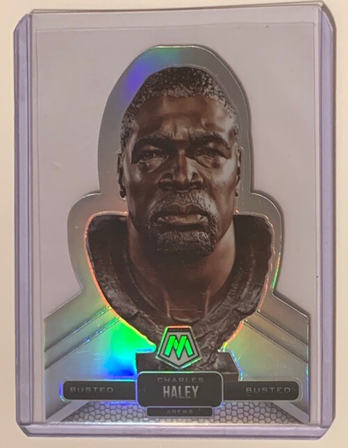 2021 Mosaic 49ers Charles Haley HOF Busted Case Hit