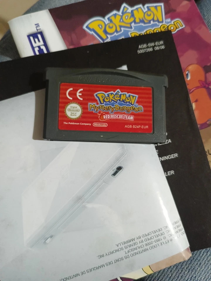Pokémon Mystery Dungeon Squadra Rossa ITA Nintendo Game Boy Advance GBA PAL, foto 2 di 5