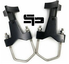 Black Hi-lift Jack Tube Mount 1-2.5 Roundsquare Jeep Rzr Offroad Polaris