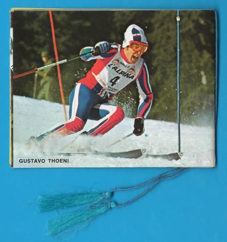 Sprint Pierino Gros Villa Lauda Cassius Clay Moser Calendarietto Anno 1977 MA029 - Foto 9 di 10