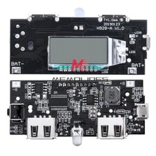 Dual USB 5V 1A 2.1A Mobile Power Bank 18650 Battery Charger Digital Power Module