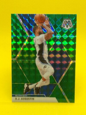 D.J. Augustin 2019-20 Mosaic GREEN PRIZM #32 Orlando Magic Texas Longhorns