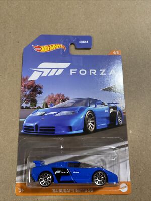 Hot Wheels 94 Bugatti EB110 SS FORZA 4/5 XBOX Blue GDG44