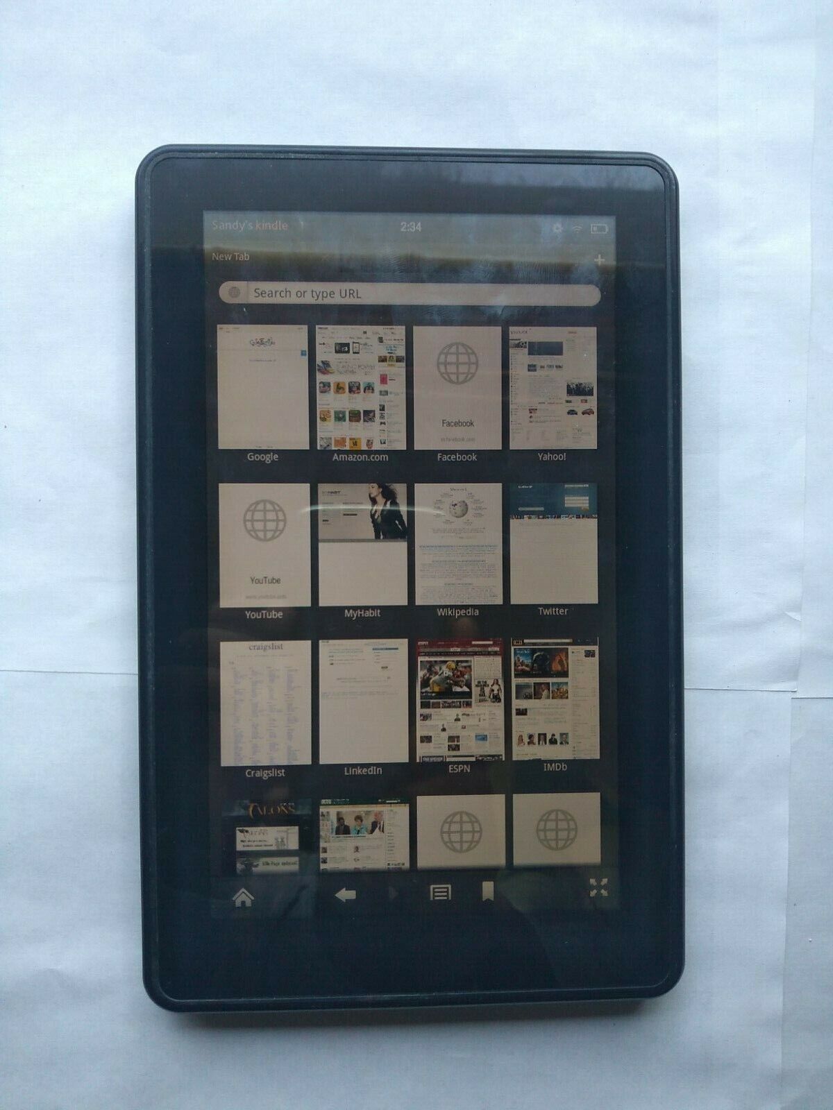 Amazon Kindle Fire 1st Gen eReader D01E 10GB - 7