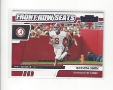 2021 Contenders Draft Front Row Seats Purple #4 DeVonta Smith Rookie Eagles