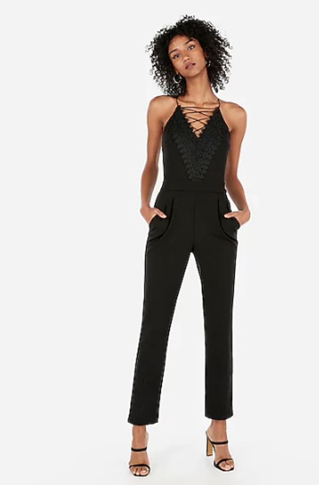 Lace front cheap jumpsuit