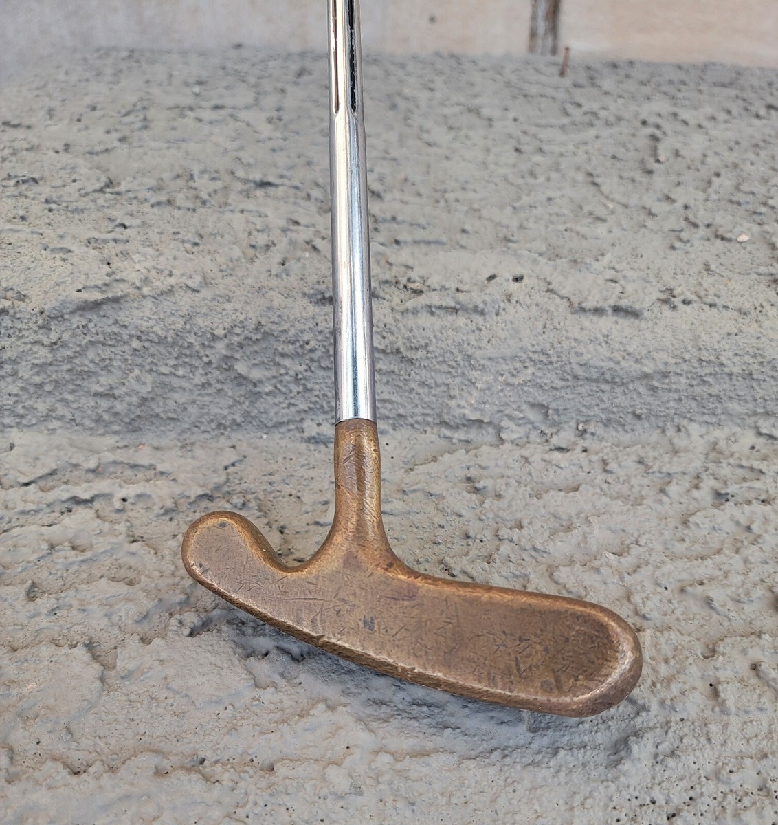 Putter Vintage Acushnet Bulls Eye Set 5 S, Conçu Par John Reuter Jr, Manche Acier 35 Pouces
