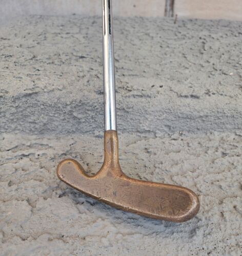 Rare Acushnet Bullseye Putter John Reuter Jr STD-5 ALL ORIGINAL 35" - Picture 4 of 10