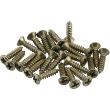 Fender Road Worn Pickguard/Control Plate Screws, Set of 24