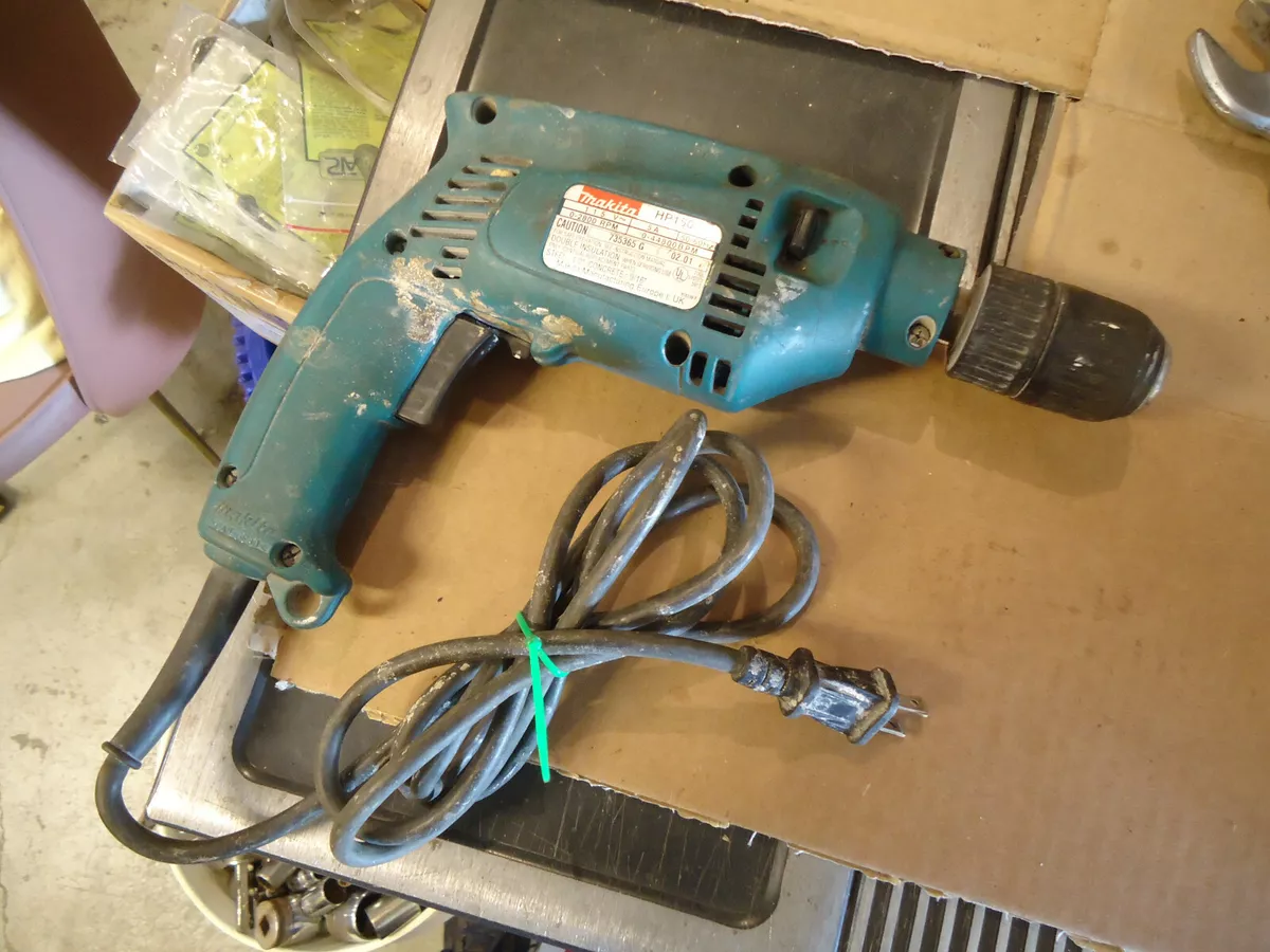 Makita HP1501 Corded Hammer Drill Tested And Confirmed Working