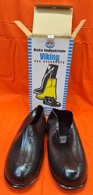 BATA INDUSTRIES VIKING PVC OVERBOOTS SIZE: 2X 4 IN. HEIGHT FLEX-O-THANE