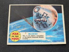 1969 OPC Man On The Moon Card # 51B Re-entry (P)