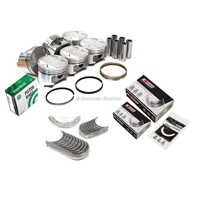 Anillos de rodamientos de pistones aptos para 91-99 3000GT Diamante Dodge Stealth 3.0 DOHC 6G72 Foto 2 de 4