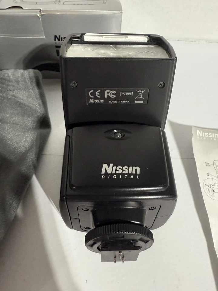 Nissin Speedlite Di466 for Canon Flash Complete In Box - Image 4 of 4