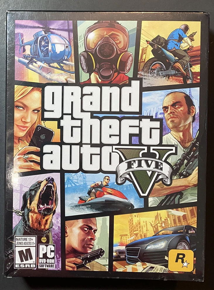 Grand Theft Auto V GTA 5 - PS5 - Brand New | Factory Sealed