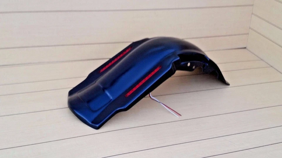  GUARDABARROS TRASERO LED 4 PUNTOS PARA BICICLETAS DE TURISMO HARLEY DAVIDSON 2009-2013 Foto 3 de 4