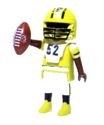 Playmobil,FOOTBALL PLAYER,SERIES #23,ONLY ONE IN STOCK,HTF