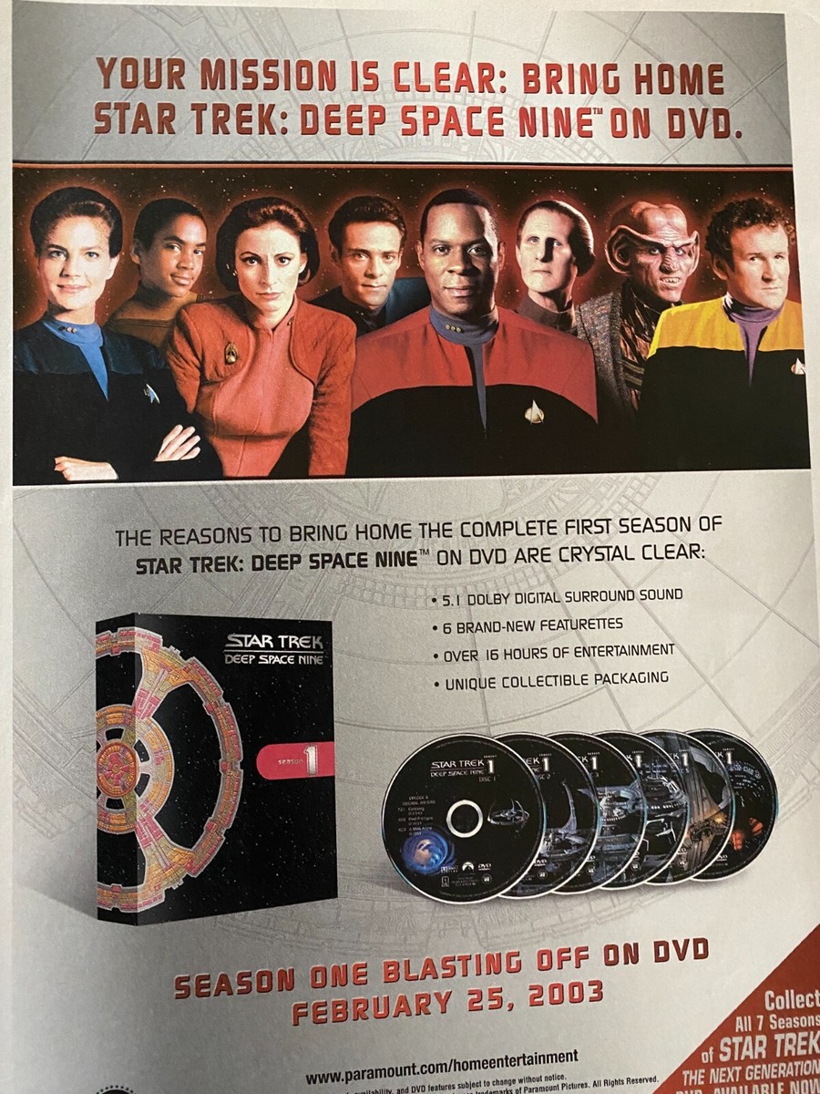 送料無料】STAR TREK／DEEP SPACE NINE／DVDコンプリート シーズン1～7