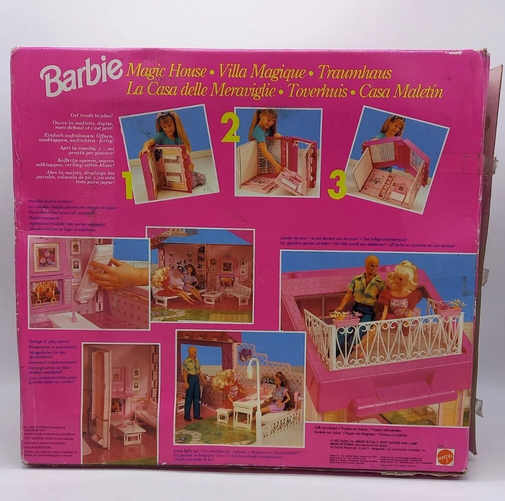 Casa maletin barbie 1992 hot sale