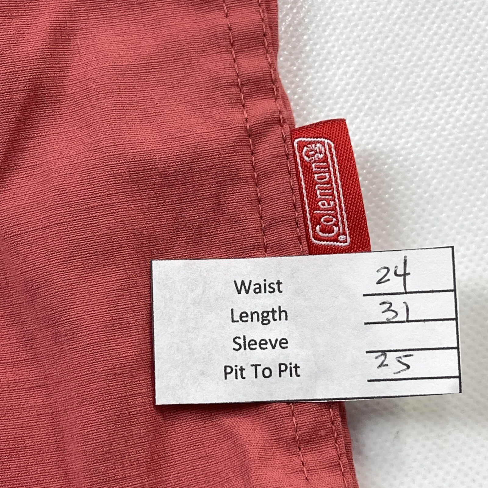 Coleman Outdoor Button Up Solid Vented Fishing St… - image 3