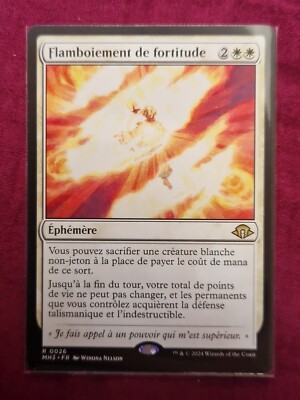 MTG Fortitude Flaming / Flare Of Fortitude Horizons of Modern 3 MH3 VF/DE