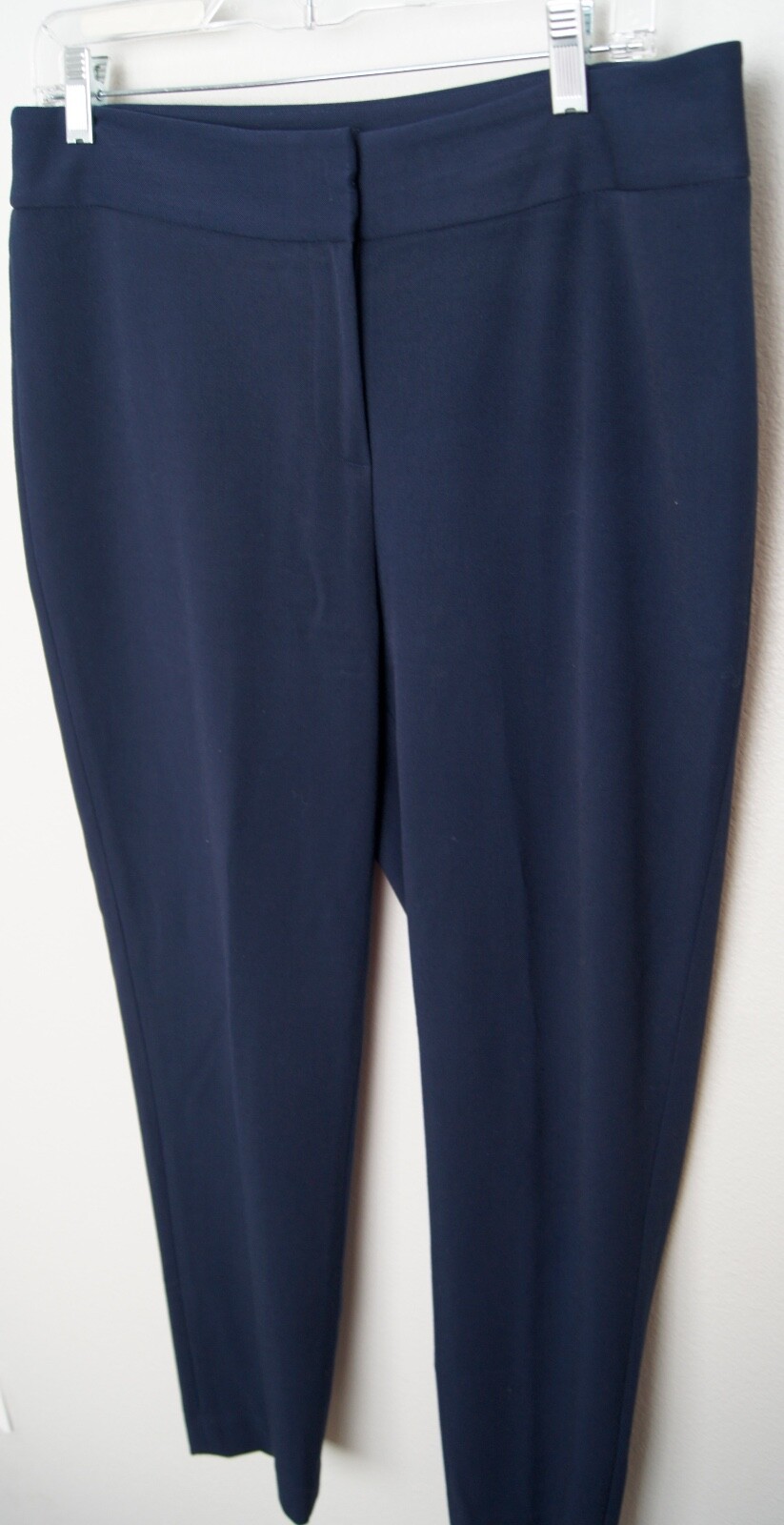 Pendleton Knit Navy Blue Flat Front Straight Leg … - image 3