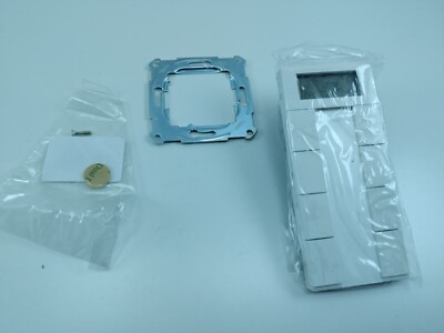 SCHNEIDER MTN6214-0319 Push Button 4-Gang Plus w/ Room Temperature control unit
