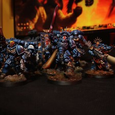 40k COMMISSION painting DARK IMPERIUM Space Marines 17 minis.