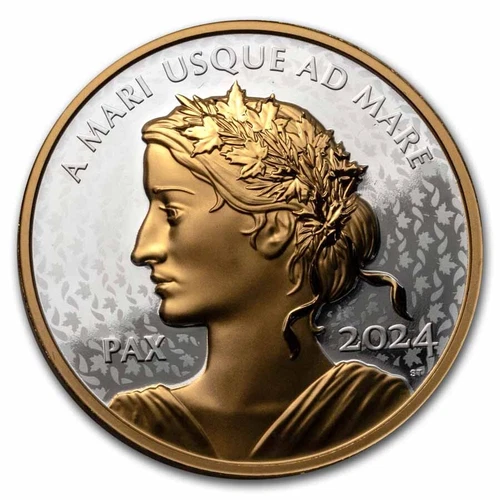 2024 Canada 1 oz Silver $1 Peace Dollar Proof (UHR)
