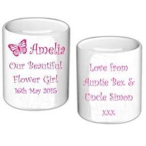 flower girl money box