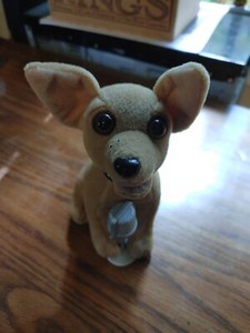 Yo Quiero Taco Bell Chihuahua w Microphone Stuffed Plush Taco Bell Dog  NO SOUND