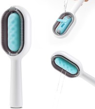 Water Brush for Cats Dogs, 4 in 1 Pet Grooming Brush, Cat Bath Brush, 2 in 1 Cle