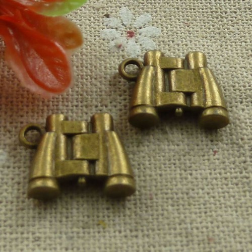 Free Ship 60pcs Antiguos encantos de telescopio de bronce 17X13mm L-1050 - Imagen 4 de 4