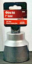 GREAT NECK 2” SOCKET 3/4” DRIVE - 12 POINT - SHIPS FREE - NEW !!!