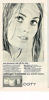 REKLAME WERBUNG 054 1965 COTY Kometen COSBIOGEN