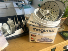 Magimix Cuisine 4200XL 3L 400W White Food Processor Pulse, Creative Kit Discs