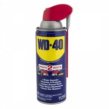WD-40 Bike Smart Straw Aerosol 11oz | Multi-Purpose Lubricant & Gunk Remover