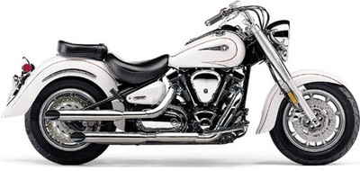 COBRA 2171SC Blvd Slashcut Slip-On Chrome Exhaust for Yamaha Roadstar 1600/700