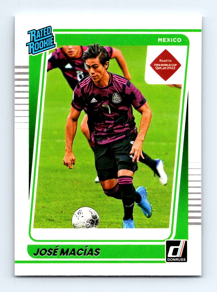 #183 2021 Donruss Rated Rookie BASE / Jose Macias RC Mexico