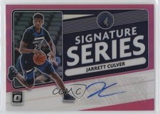 2020-21 Donruss Optic Signature Series Pink Prizm 6/25 Jarrett Culver Auto 01mu